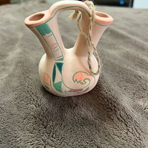 Vintage Pueblo Wedding Vase - 4’’